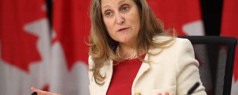 ОТСТАВКА ФРИЛАНД.