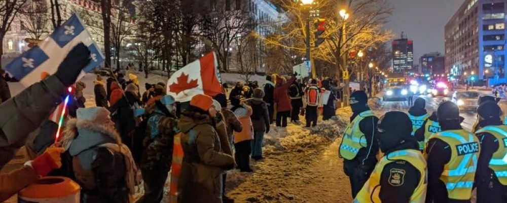 «Конвой Свободы» в Квебек-Сити.