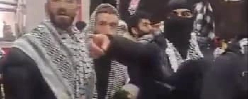 Пропалестинские демонстрации в Eaton.