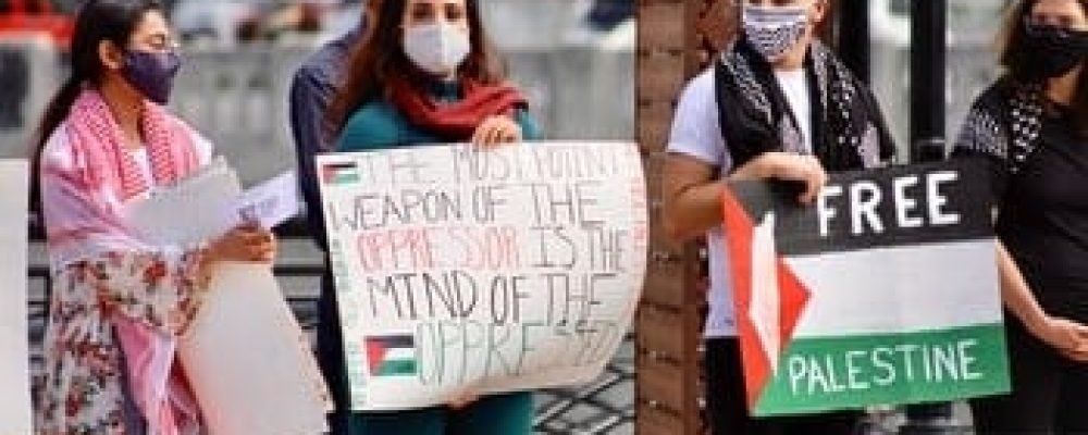 Правительство Канады частично финансирует пропалестинские митинги.