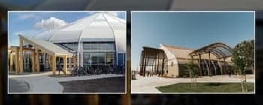 Сооружения для бездомных мигрантов.