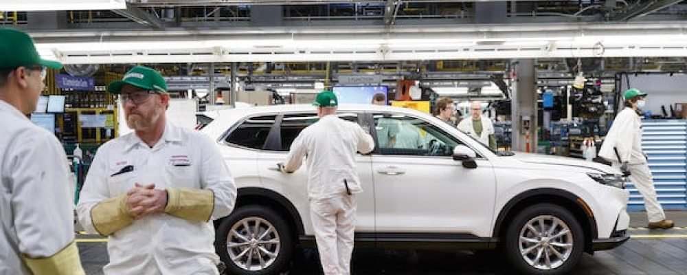 Автомобили Honda в Канаде.