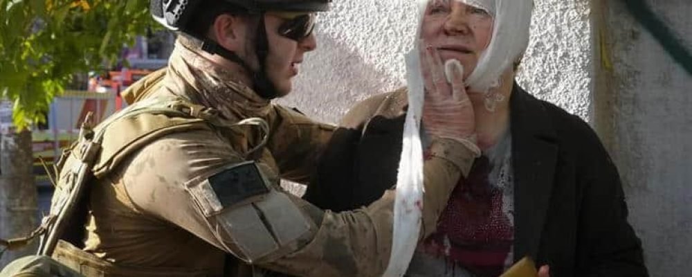 Массовые обстрелы Украины.