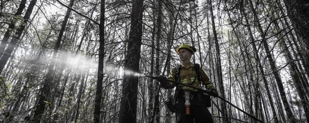Пожежі в Канаді.