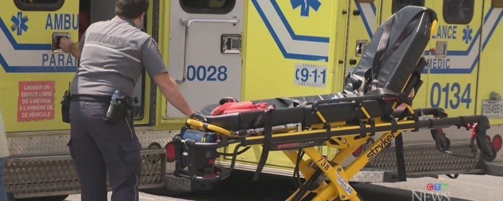 Взрыв в пригороде Монреаля.