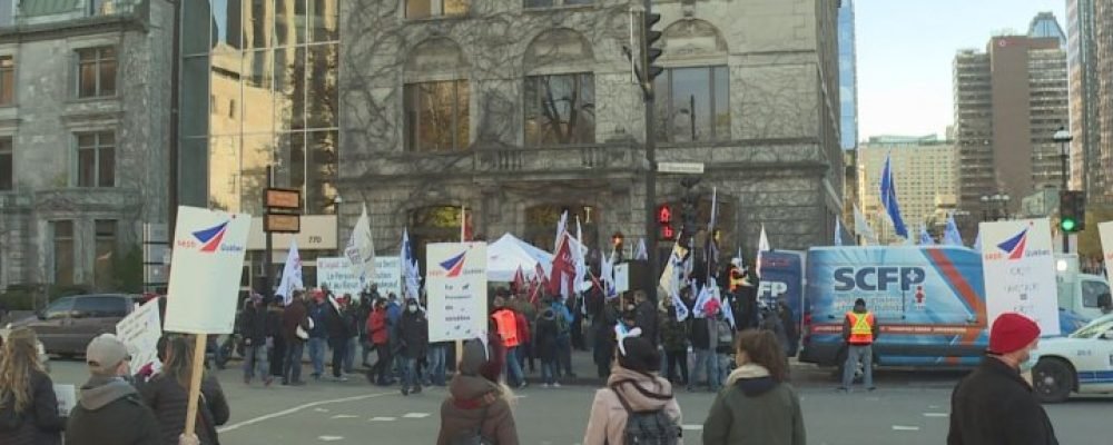 Протест на Хэллоуин