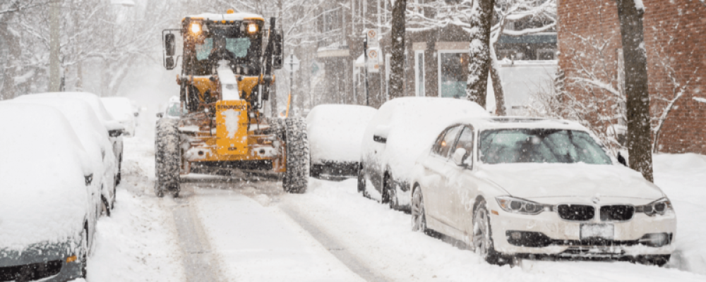 Первая снегоуборочная