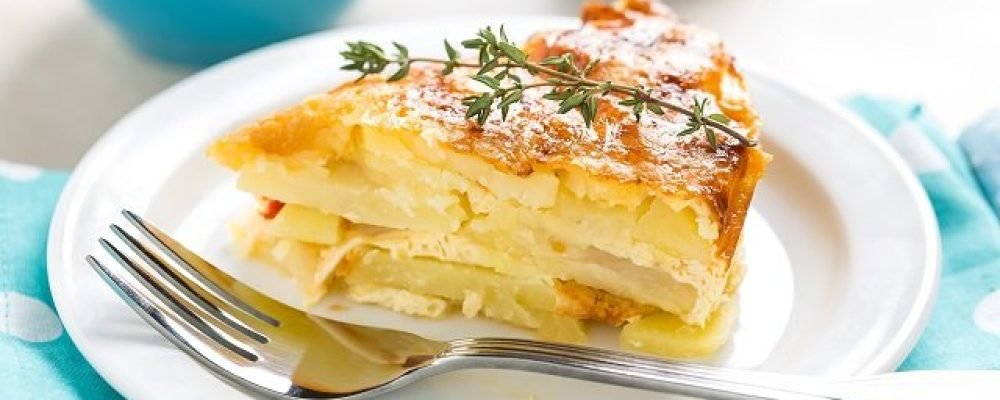 Картофельный гратен в мультиварке.