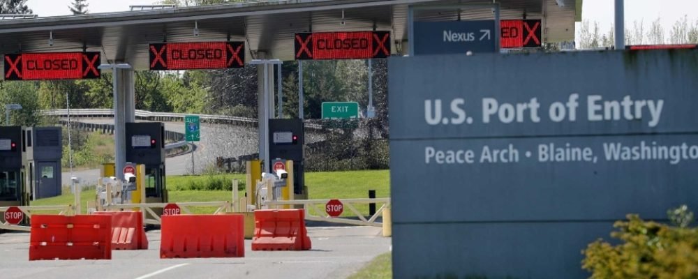 Америка не впускает.