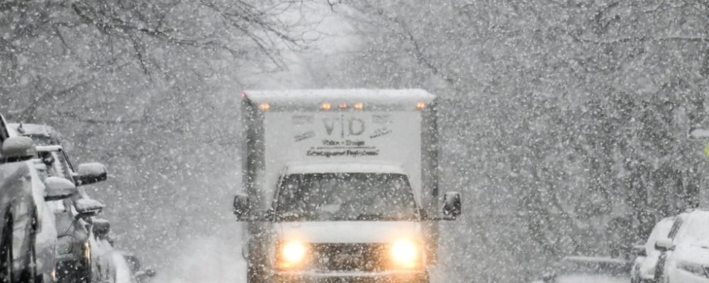 Хуртовина в Квебеку.