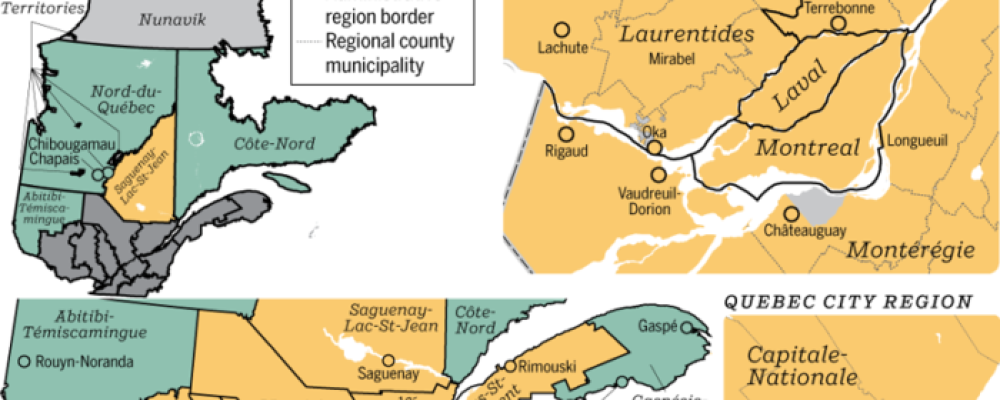 Жёлто-зелёный Квебек.